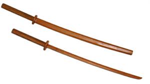 Red Oak Bokken With Scabbard